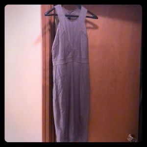 Olive green with nude underneath BCBG mini dress